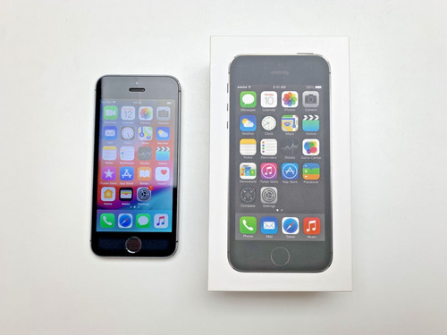 Apple iphone 16gb - 5s, spacegrau